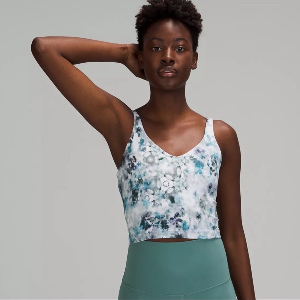 Lululemon Align Crop tank top.